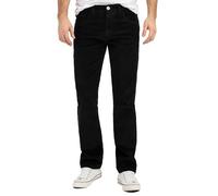 Rock Creek Pantalones de pana para hombre Regular Fit H-399, Negro , 32W / 32L