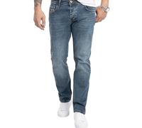 Rock Creek - Pantalones vaqueros de diseño para hombre, denim azul, RC-2098, W29-W44, 32W / 32L