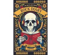 ROCK DIARY - Diario Scolastico con Design di Musica Rock | Funzioni Extra per una Scuola al Top: Tabelle, Disegni, Giochi e Curiosità sul Mondo del Rock: una Figata! Medie e Superiori
