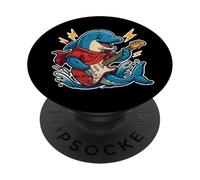 Rock Dolphin con Guitarra Eléctrica PopSockets PopGrip Adhesivo