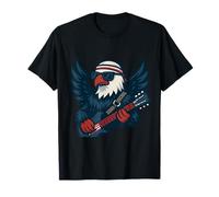 Rock Eagle Espíritu Americano de Libertad Camiseta