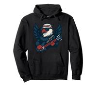 Rock Eagle Espíritu Americano de Libertad Sudadera con Capucha