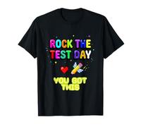 Rock EL DÍA DE Prueba Que Tienes Este Videojuegos DE Pixel Camiseta
