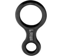Rock Empire Figura de ocho (Descender), 8 peldaños para escalada en roca, color negro