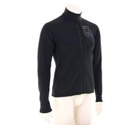Rock Experience Arrows Mock Neck Caballeros Chaqueta de fleece M Negro