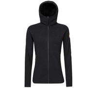 Rock Experience Crystal Hoodie Fz Woman Fleece forro polar mujer - Ebony Melange, Caviar - S
