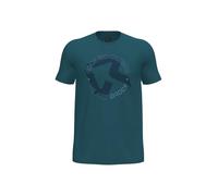 Rock Experience Dimore Degli Dei SS Man T-Shirt Camiseta DE Manga Corta, Turquesa, L Hombre