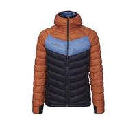 Rock Experience Re.Tanana Padded Man Jacket Chaqueta TÉCNICA | ANTIVIENTO, Negro/Azul, XXL para Hombre