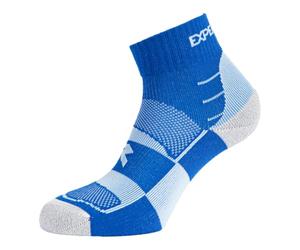 ROCK EXPERIENCE REJA00011 OUTDOOR QUARTER Socks Unisex 1281 CLASSIC BLUE+1433 LIGHT BLUE 35
