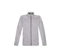 Rock Experience REMC02112 Berna M. Mock Neck FZ Sweatshirt Men's Grey Melange XXL