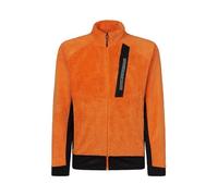 Rock Experience REMC02891-C950 Blizzard Tech Mock Neck Man Fleece Sweatshirt Hombre 0615 PERSIMMON Orange+0208 Caviar XL