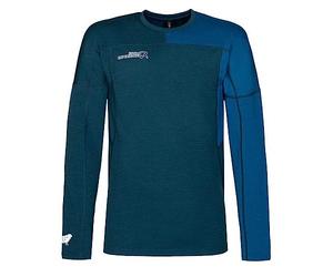 ROCK EXPERIENCE REMT01621 Moonstone LS T-Shirt Men O007 Caviar Melange+O217 Ebony Melange XL