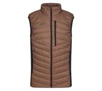 Rock Experience REMV01281-C951 ECO MANITOBA HYBRID MAN VEST Sports vest Hombre 0274 DEEP TAUPE+0208 CAVIAR 3XL