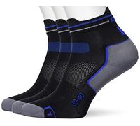 ROCK EXPERIENCE REUA00951 KIT 3 FLASH Socks Unisex 0208 (CAVIAR) +1398 (IMPERIAL BLUE) 40