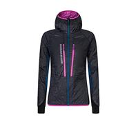 Rock Experience REWJ06641 KATMAI HOODIE HYBRID Jacket Women's 1323 EBONY+1484 MOROCCAN BLUE+0834 SUPER PINK XS