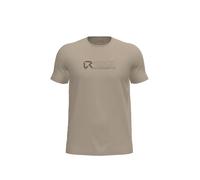 Rock Experience Tangerine Trip SS Man - Camiseta de Manga Corta para Hombre, Beige, M