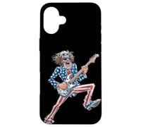 Rock Genial en Colores patrióticos para los Amantes de la Guitarra Carcasa para iPhone 16 Plus