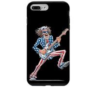 Rock Genial en Colores patrióticos para los Amantes de la Guitarra Carcasa para iPhone 7 Plus/8 Plus