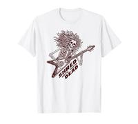 Rock Guitar Skeleton - Guitarrista Genial de Flying V Hard Rocker Camiseta