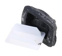 Rock Hider - Caja decorativa para exteriores, piedra realista con compartimento secreto, caja de repuesto de almacenamiento realista