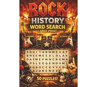 Rock History Word Search: Puzzles with 450+ words and terms related to all things Rock History!