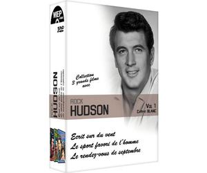 Rock Hudson - Coffret blanc Vol. 1 : Ecrit sur du vent + Le sport favori de l'homme + Le rendez-Vous de Septembre [Francia] [DVD]