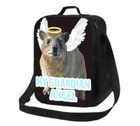 Rock Hyrax My Guardian Angel Bolsas de comida aislantes Cajas de comida Refrigeradora térmica Bolsas de comida para picnic Trabajo de estudiante