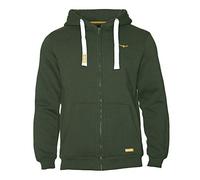 ROCK-IT Apparel Chaqueta con Capucha para Hombre I Tejido Premium Muy Suave con Forro Polar Interior [Tallas S-5XL] cómoda Sudadera de Manga Larga con Cremallera I Olive Green (M)