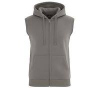 ROCK-IT Apparel Chaqueta con Capucha sin Mangas para Hombre I Sudadera con Capucha de Primera Calidad con Tejido Muy Suave Tallas S-4XL Jogging, Entrenamiento, Fitness Último Gris S