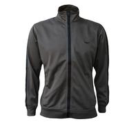 ROCK-IT Apparel Chaqueta de entrenamiento para hombre I Elegante chaqueta de entrenamiento para hombre de estilo retro de primera calidad [S-3XL] con cuello alto y cremallera I verde olive - M