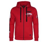 ROCK-IT Apparel I Chaqueta con Capucha para Hombre Racer 07" I Sudadera con Cremallera y Capucha [TallasS-5XL] Sudadera con Capucha Premium para Hombre I Hoodie Rojo M