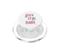 Rock it Baby Doodle Rock Star Music Rock & Roll Mujeres Niña PopSockets PopGrip para MagSafe