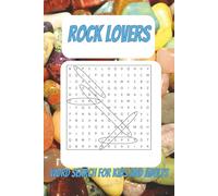 Rock Lovers Word Search Puzzle Book: Discover Gems, Crystals, Minerals, and Geology Terms in 55 Engaging Word Search Puzzles | 6x9 inches | 110 pages ... Puzzles for Holidays, Vacations and Free Time