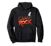 Rock Music Camp - Camiseta gráfica de Guitarra para Amantes de la música Sudadera con Capucha