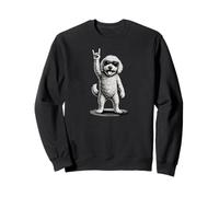 Rock-Music-Dog Doodle Perro Raza Goldendoodle Doodle Perro Sudadera
