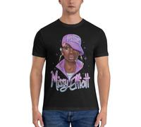 Rock-Music-T-Shirt-for-M-Missy-Elliott-Pure-Tees-O-Neck-Short
