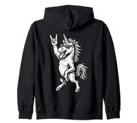Rock Music Unicornio Funny Heavy Metal Sudadera con Capucha