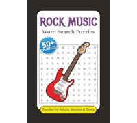 Rock Music Word Search Puzzles: Find the Words, Feel the Rhythm - 50+ Rock-Themed Puzzles | 6x9 Inches, 110 Pages