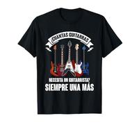 Rock Músico Divertido Guitarrista Sólo Una Guitarra Más Camiseta