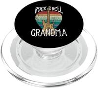 Rock n Roll Grandma Vintage Guitar Player Gift PopSockets PopGrip para MagSafe