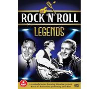 Rock N Roll Legends [4 DVD SET] Jerry Lee Lewis,Bobby Vee & Many many more [Reino Unido]