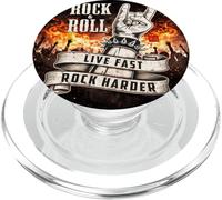Rock n' Roll Music Cuernos de Mano PopSockets PopGrip para MagSafe