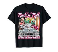 Rock 'n' Roll, Rock and Roll, Hot Rod, años 50, coche estadounidense, años 50, coche estadounidense Camiseta