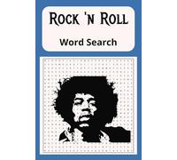 Rock 'n Roll Word Search Puzzle Book: Word Searches with Easy to Read Print about Rock 'n Roll Music Bands | 6x9 inches | 80 puzzles | 160 pages | ... holidays or any occasion.