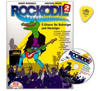Rock ODIL bande 2 : Guitare électrique pour Champions et umsteiger - 70 chansons - 150 hörtipps dans le livre - Plus de 250 rockige Playa longs sur CD MP3 - Licks pour Improvisation visieren