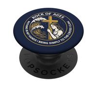 Rock of Ages - Himno Cristiano, Teología Reformada, Fe PopSockets PopGrip Adhesivo