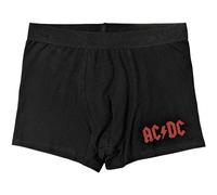 Rock Off AC/DC 'Logo' - Calzoncillos tipo bóxer unisex (negro), Negro, M