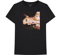 Rock Off Ariana Grande Side Photo Oficial Camiseta para Hombre (Large)