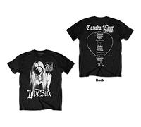 Rock Off Avril Lavigne Love Sux Oficial Camiseta para Hombre (Large)