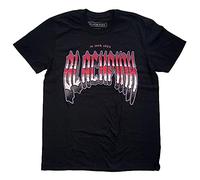 Rock Off Blackpink T Shirt Gothic Band Logo Nuevo Oficial De Los Hombres Size L